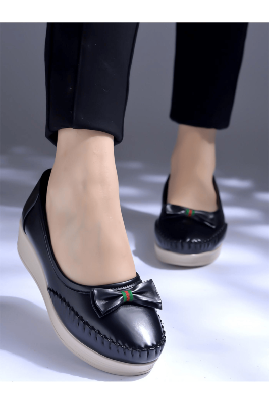 CasualLoafers Black For Women & Girls